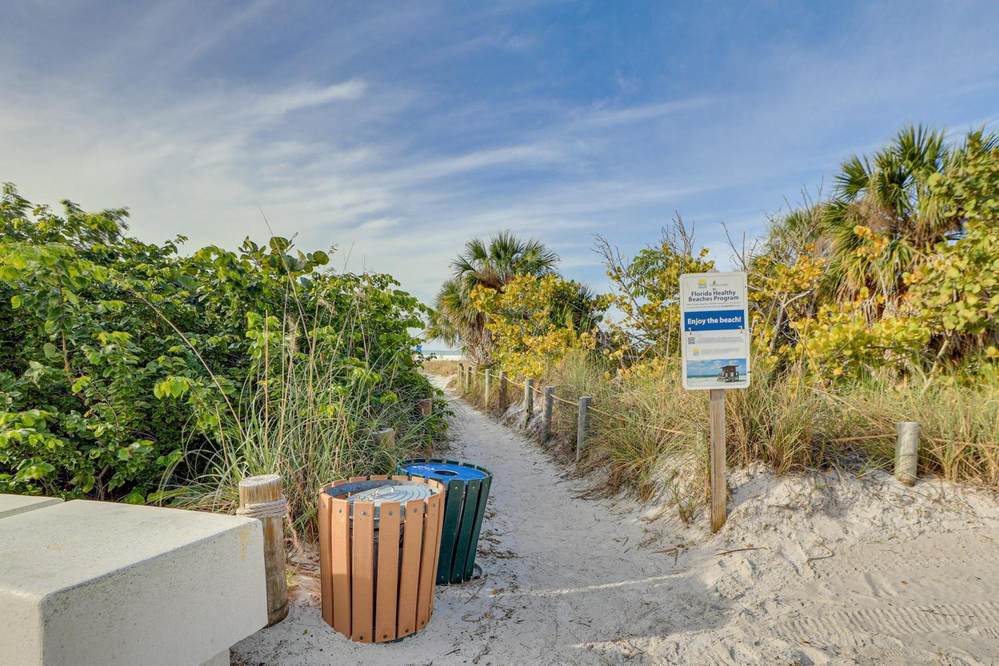 Beachfront Siesta Key Condo With Pool Access! Luaran gambar